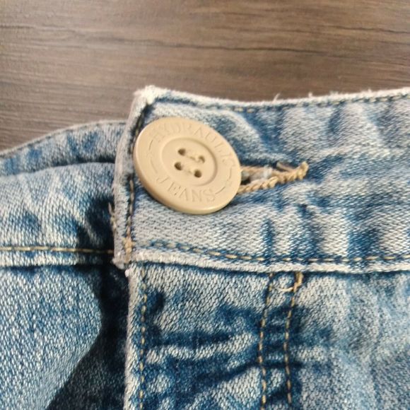 Hydraulic jeans Size 5/6 Jean Skirt Distressed skirt 90s Y2K... - Picture 3 of 10